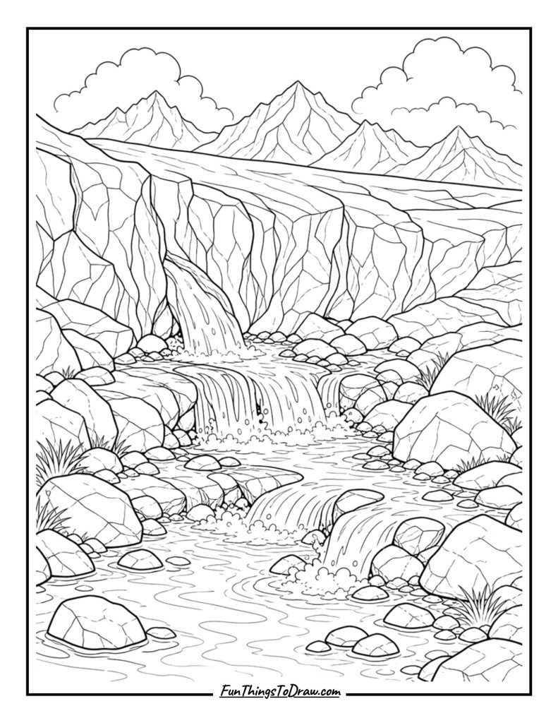 weather coloring sheet