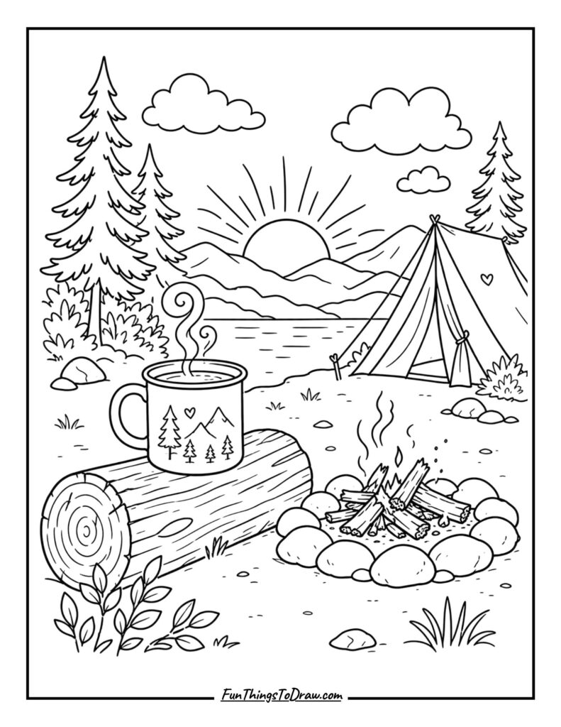 Campfire Coffee Morning