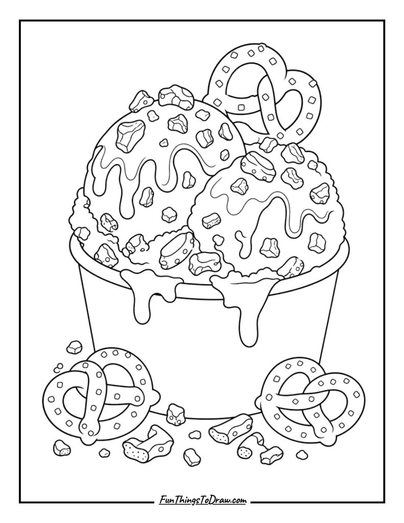 Salted Caramel Pretzel