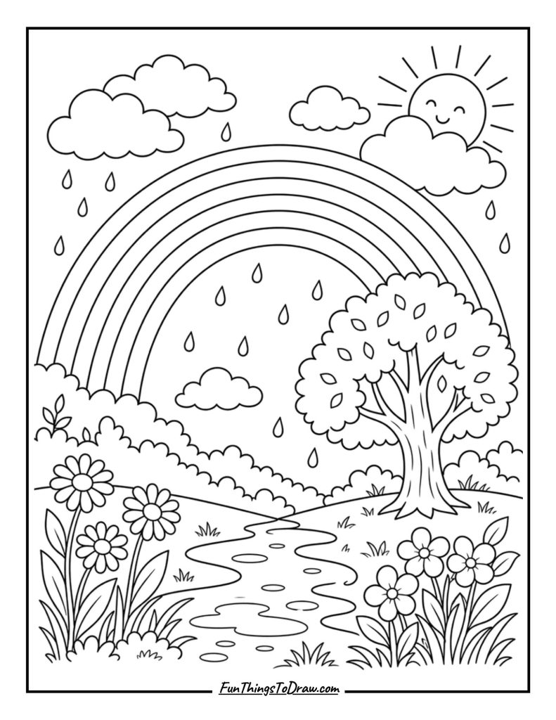 Rainbow After Rain