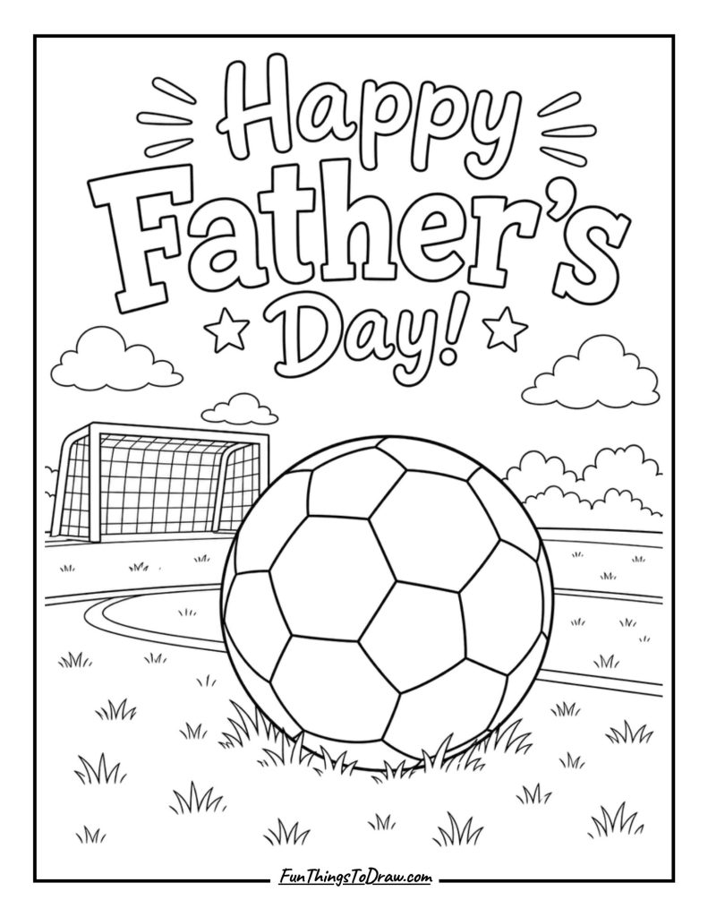 Dad's Soccer Ball