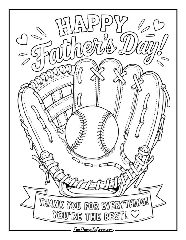 Dad's Baseball Glove
