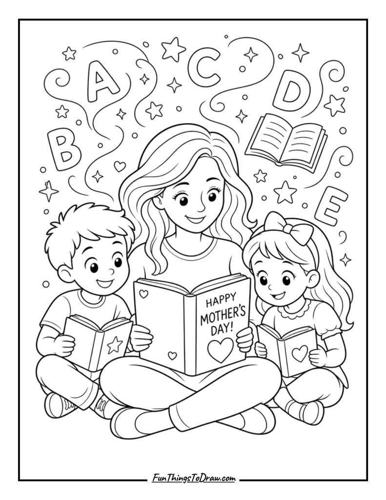 Mom’s Magical Bookshelf