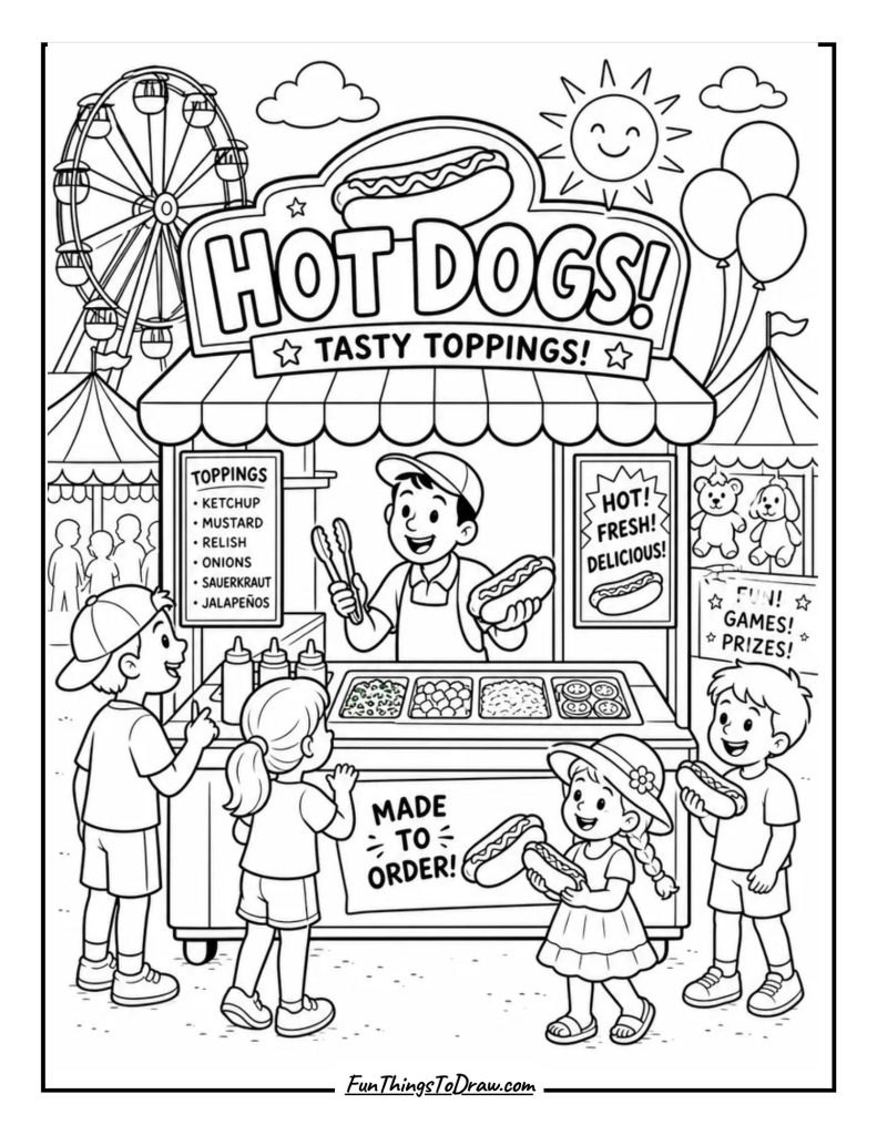 Hot Dog Stand Delight
