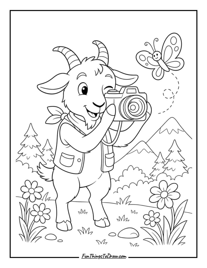 Goat potographer