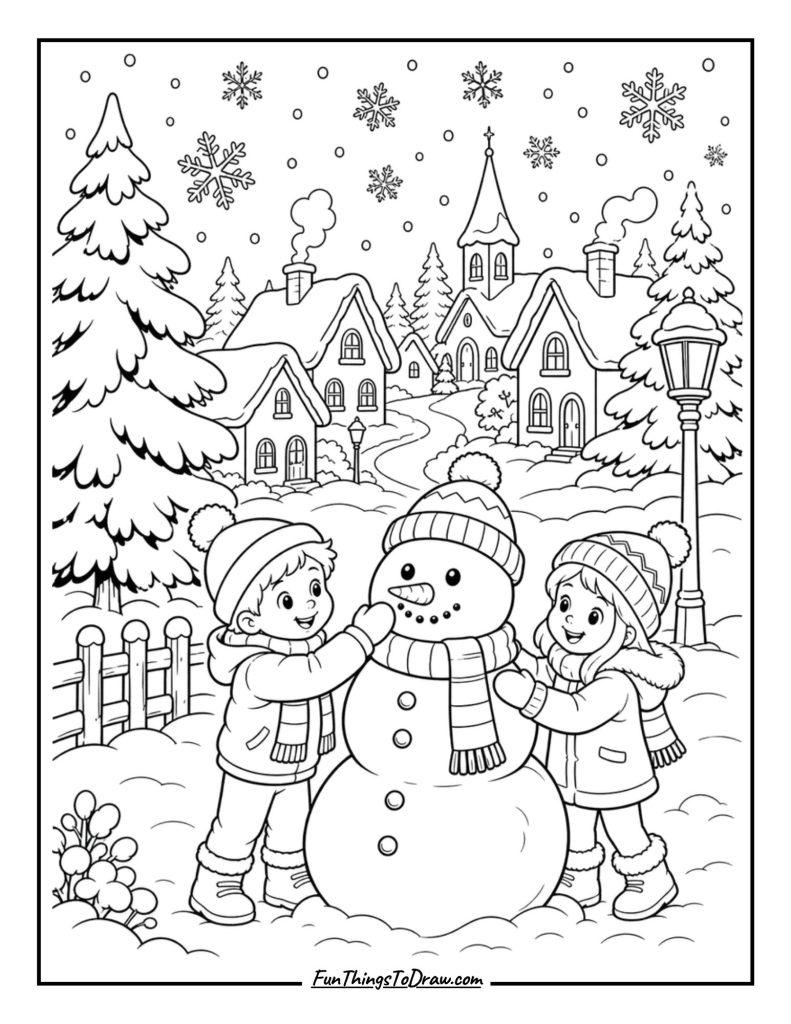 weather coloring sheet