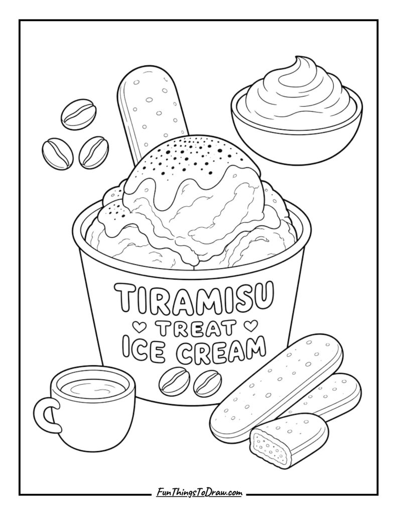 Tiramisu Treat ice cream
