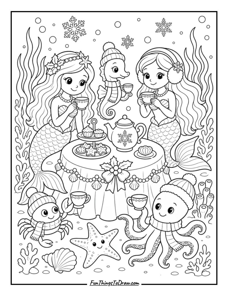 Underwater Tea Party