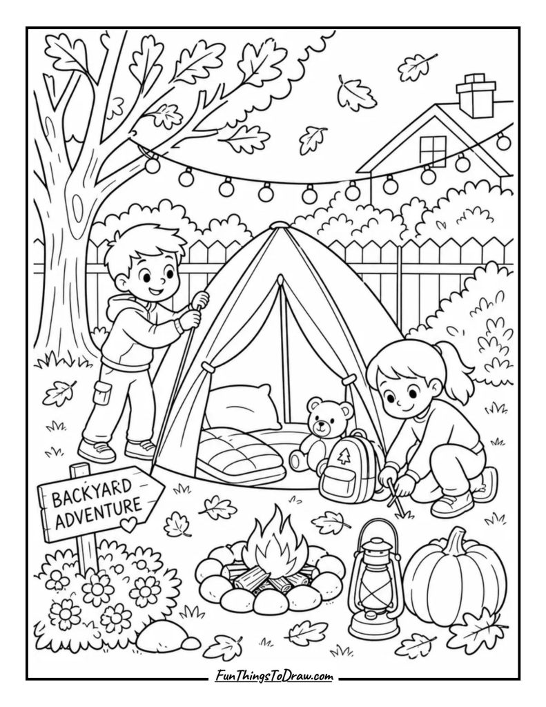 Backyard Camping