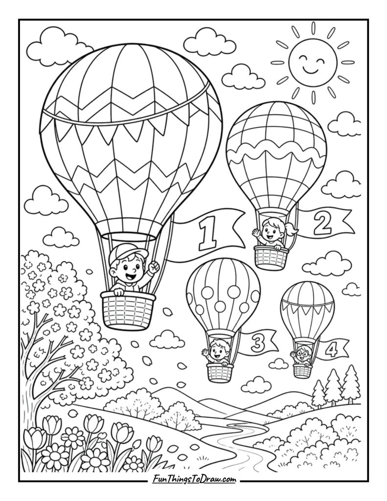 Hot Air Balloon Race