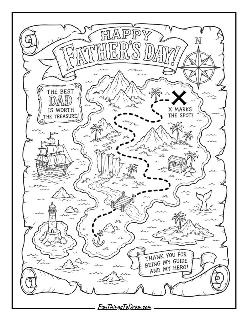 Dad's Map