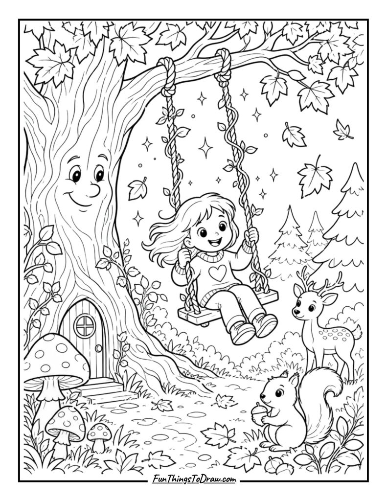 Enchanted Forest Swing