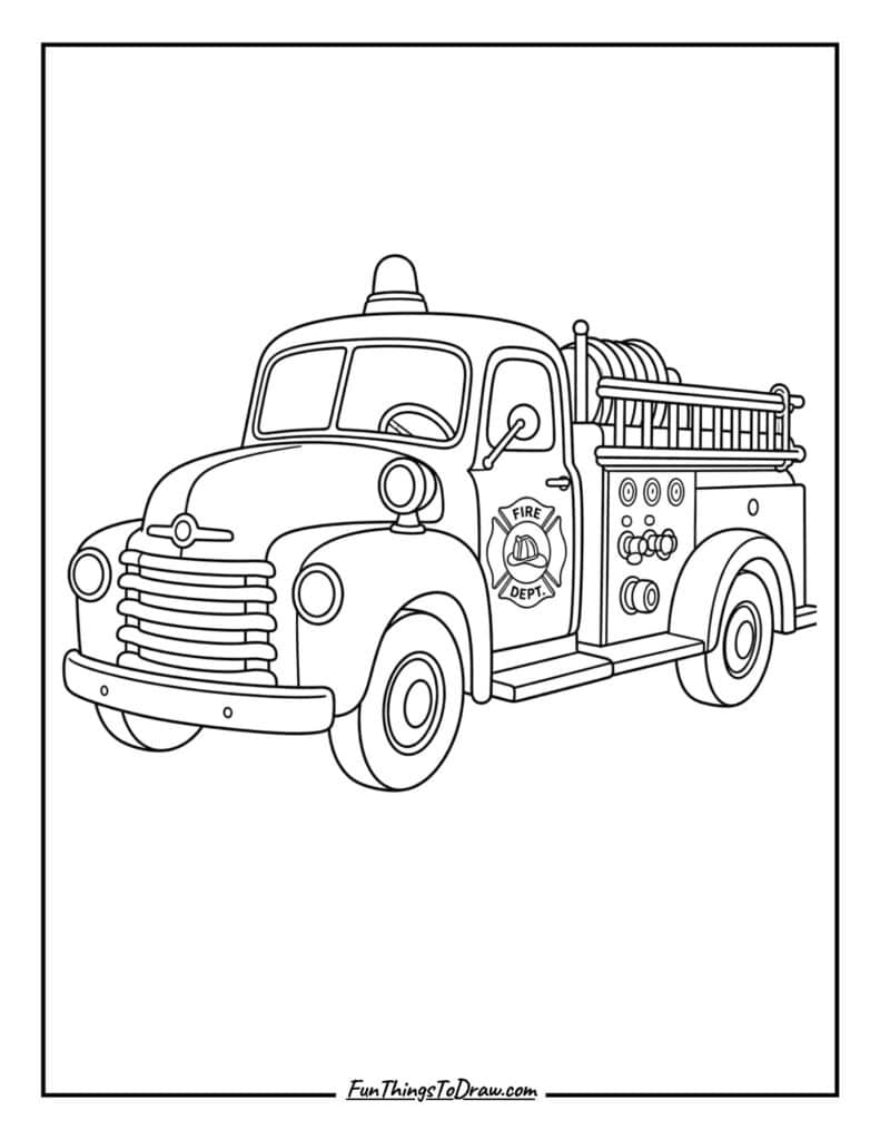 Vintage Fire Truck