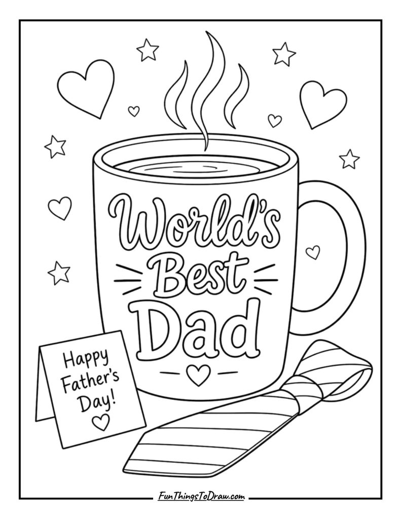 Dad's Favorite Coffee Mug
