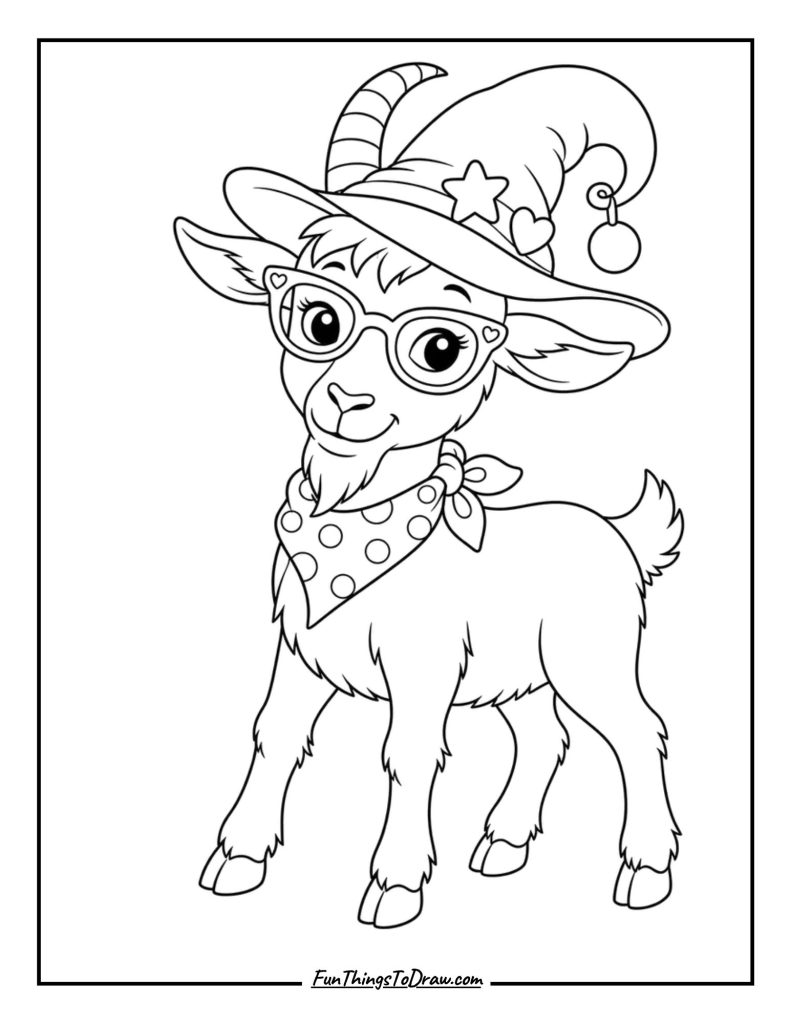Goat with a Hat