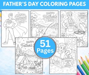 Father's Day Coloring Pages