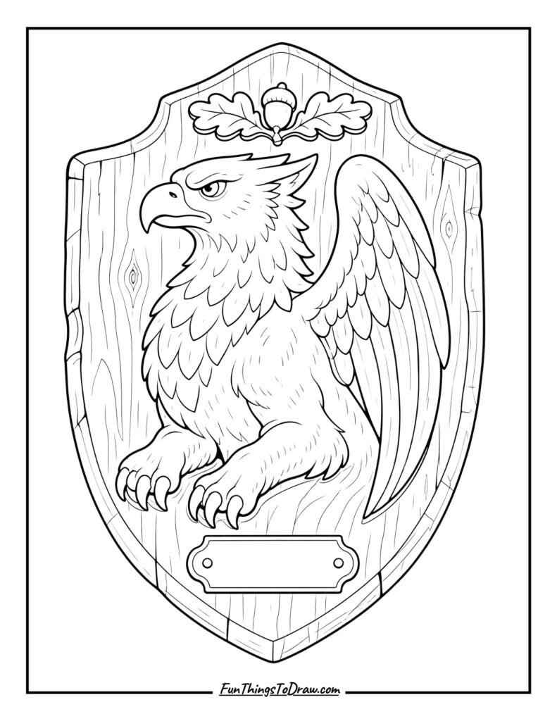 Mythical Creature Hunter's Plaque