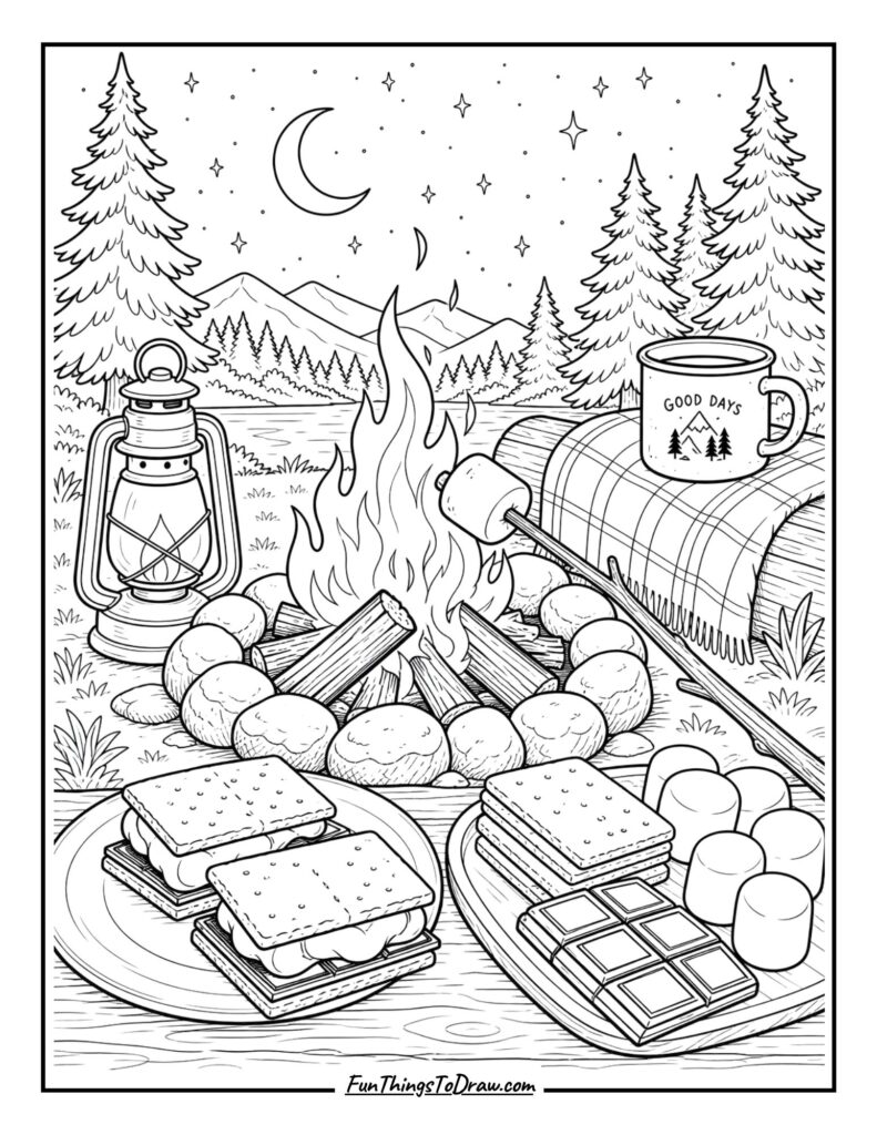 S'mores by the Campfire