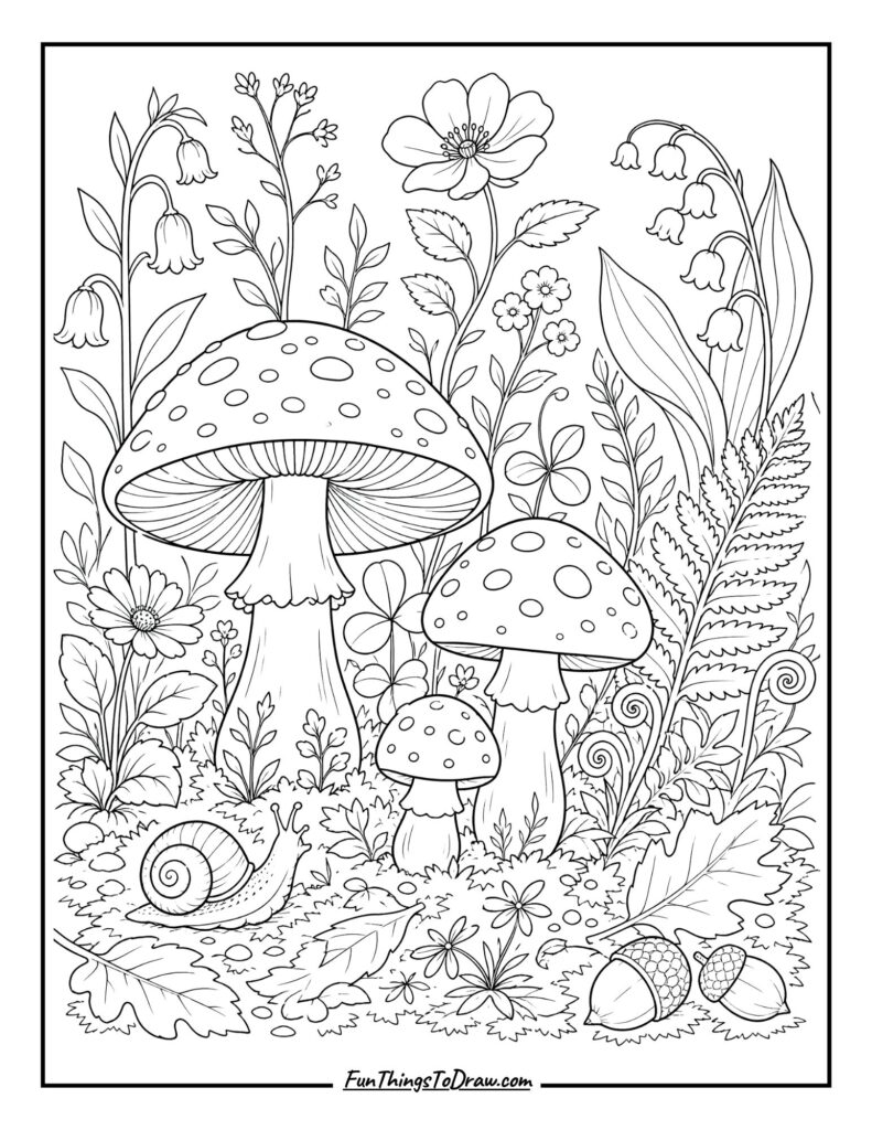 Forest Floor Fungi & Flowers
