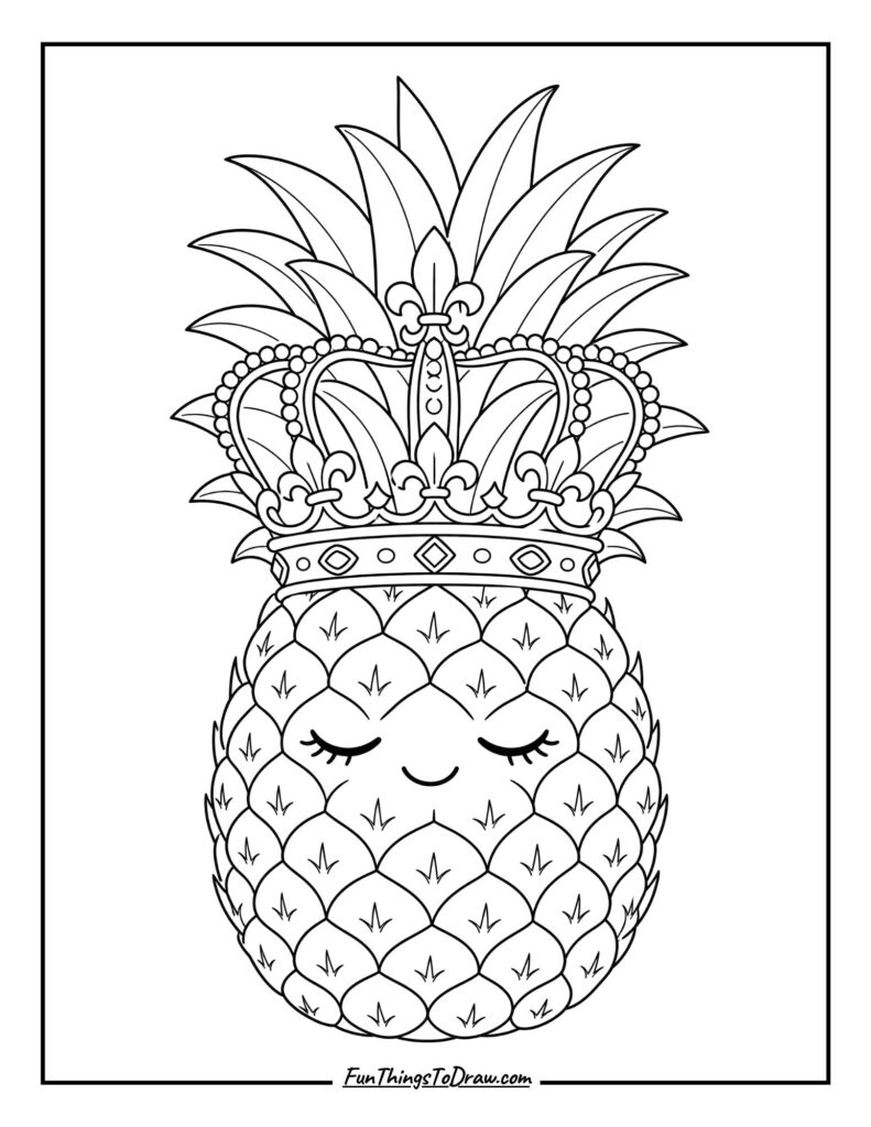 Pineapple Royal Crown