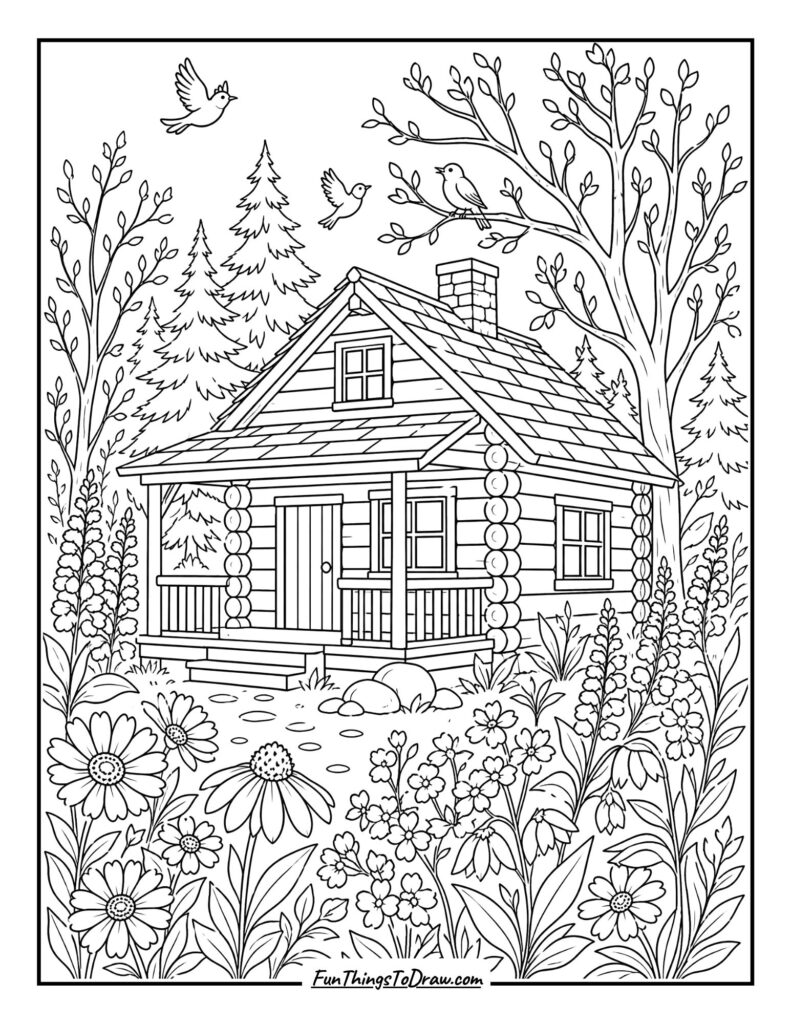 Spring Awakening Cabin