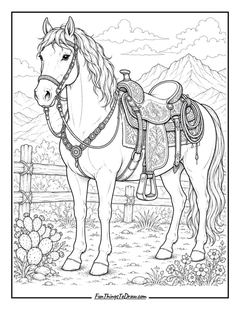 Cowboy Horse