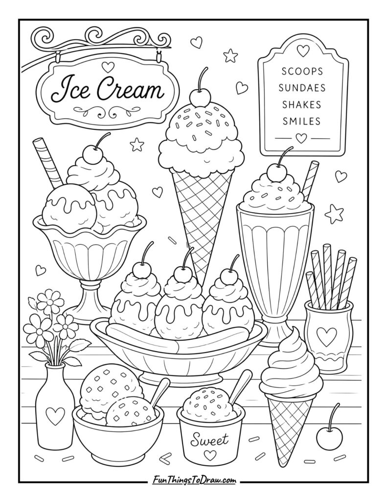Ice Cream Parlor Delights