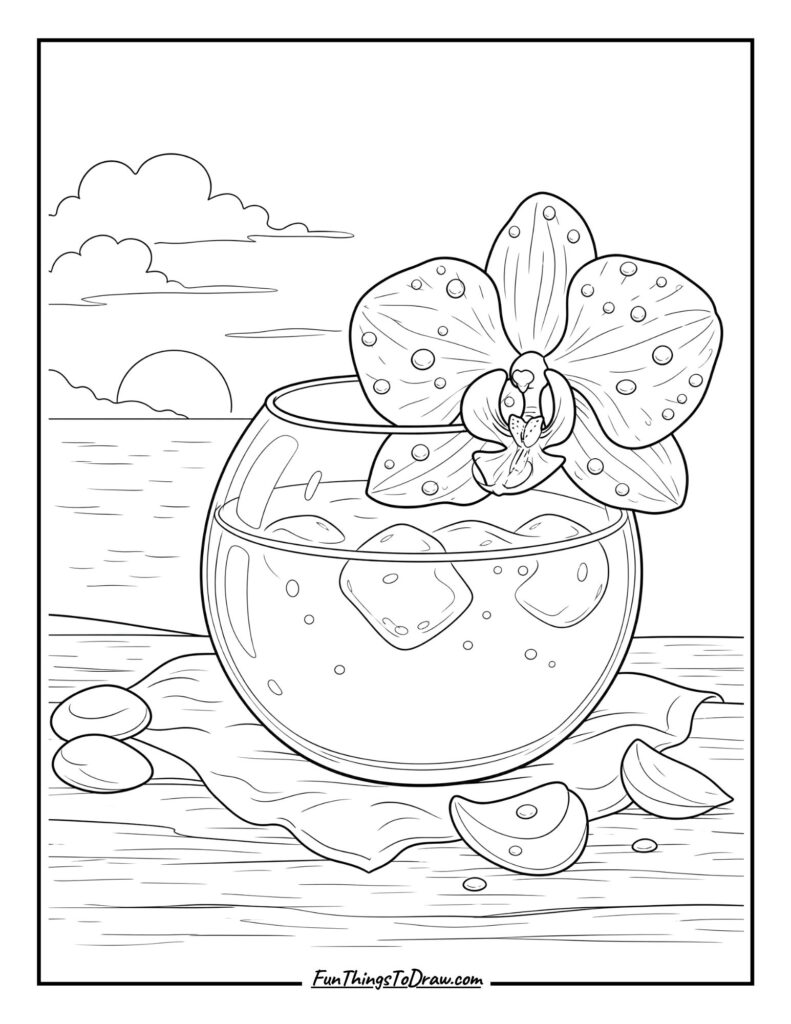 Orchid Oasis Orb