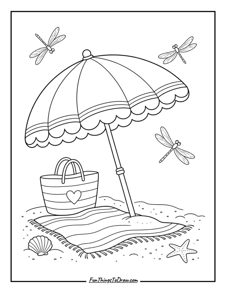 Dragonfly Dance Umbrella