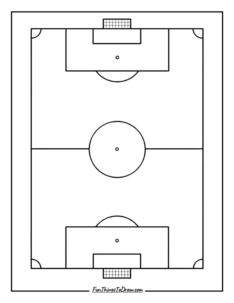 Soccer Field Map