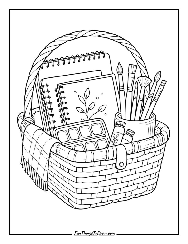 Art Supplies Outing