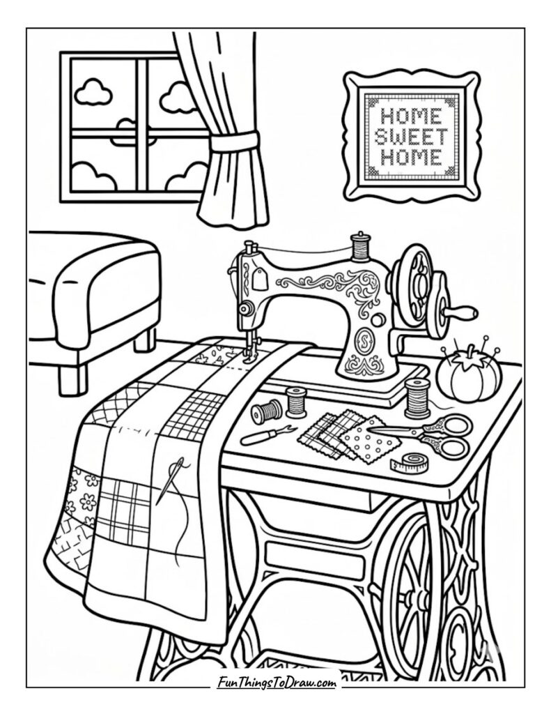 Vintage Sewing Studio