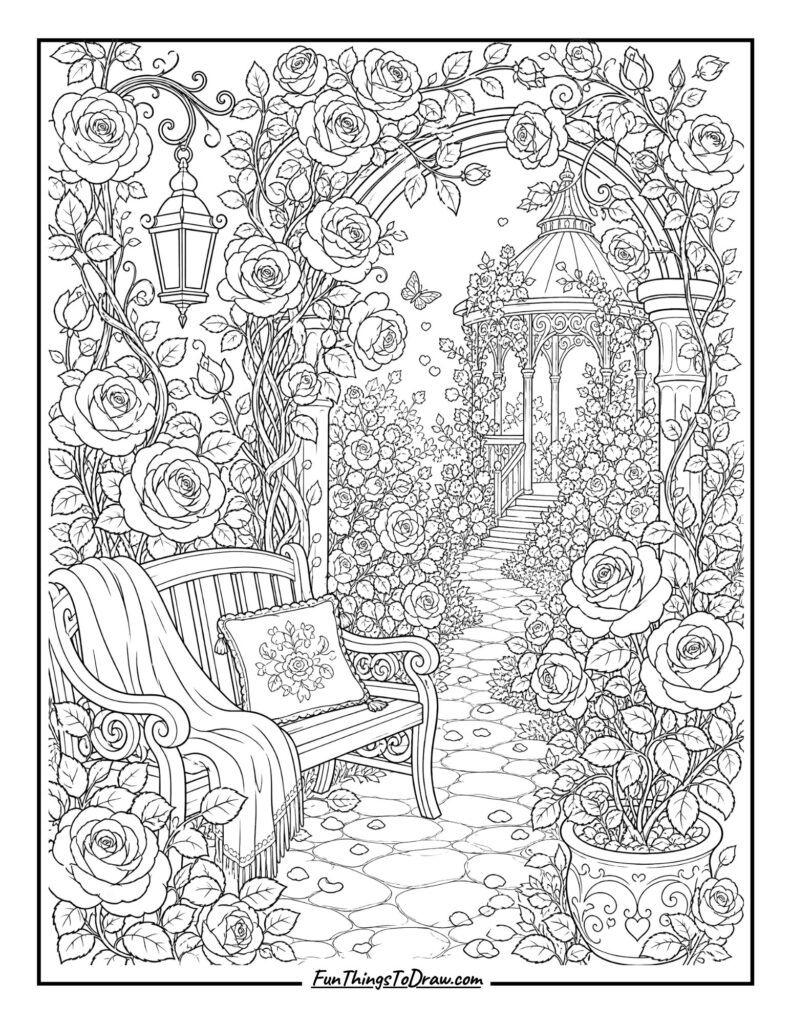 Enchanted Rose Garden
