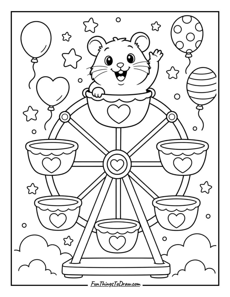 Hamster on a Ferris Wheel
