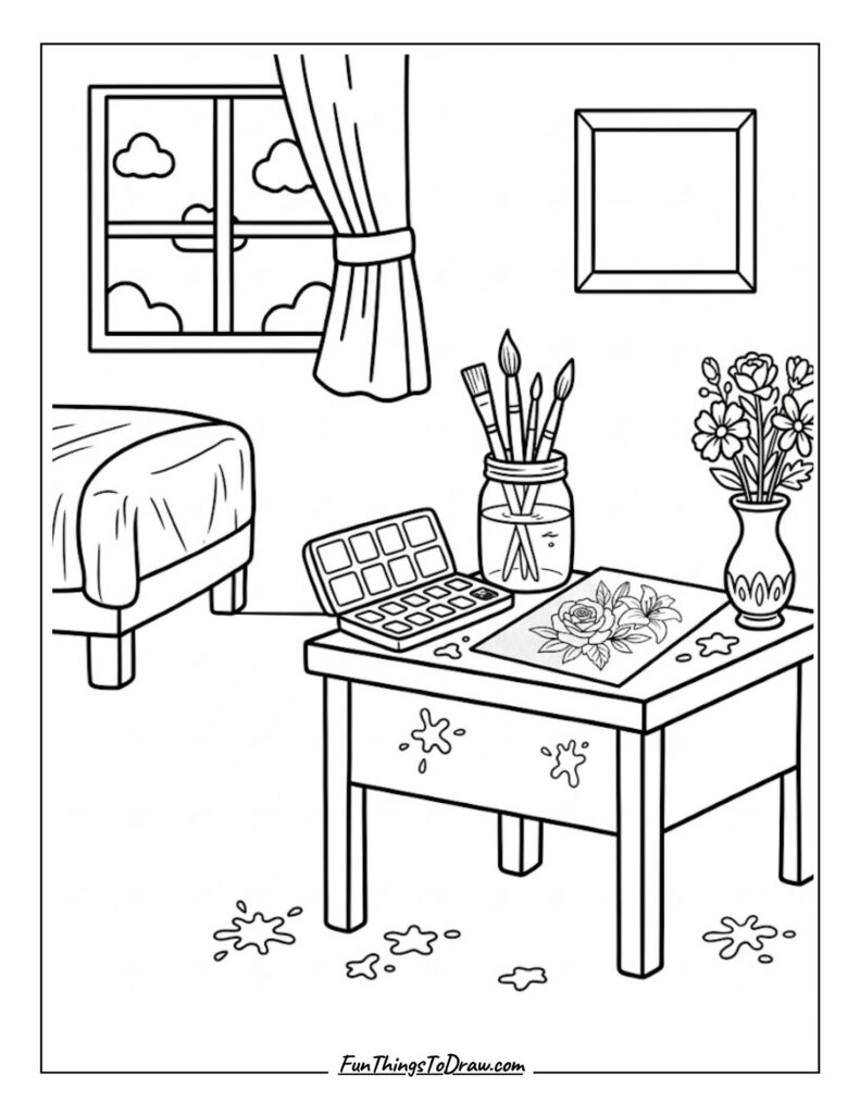 Creative Artist Workspace