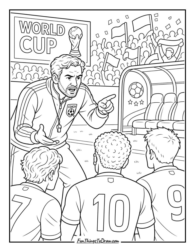 Coach Giving Instructions