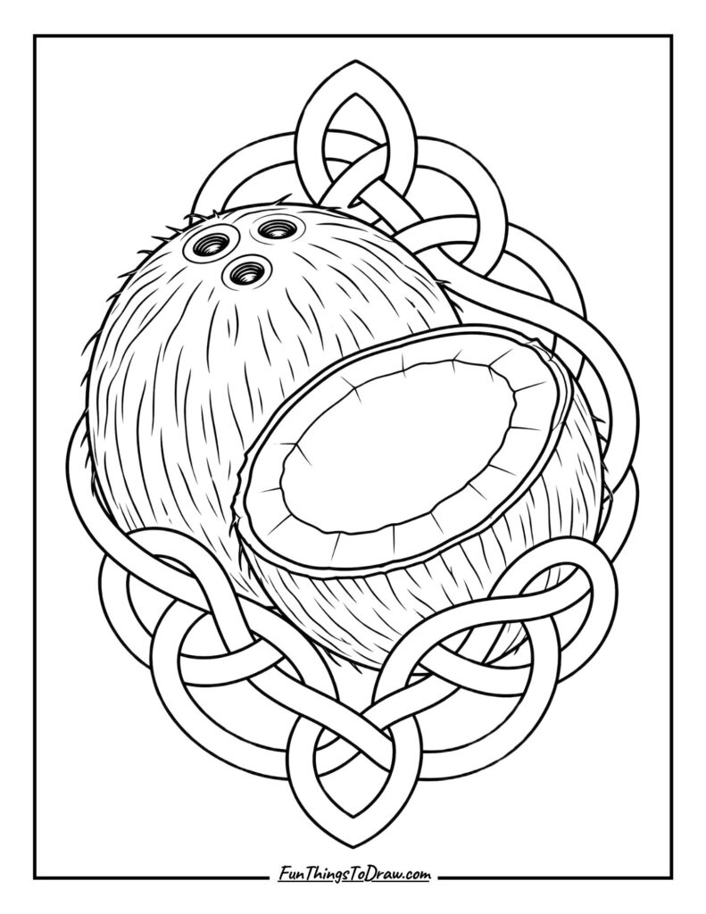 Celtic Knot Coconut