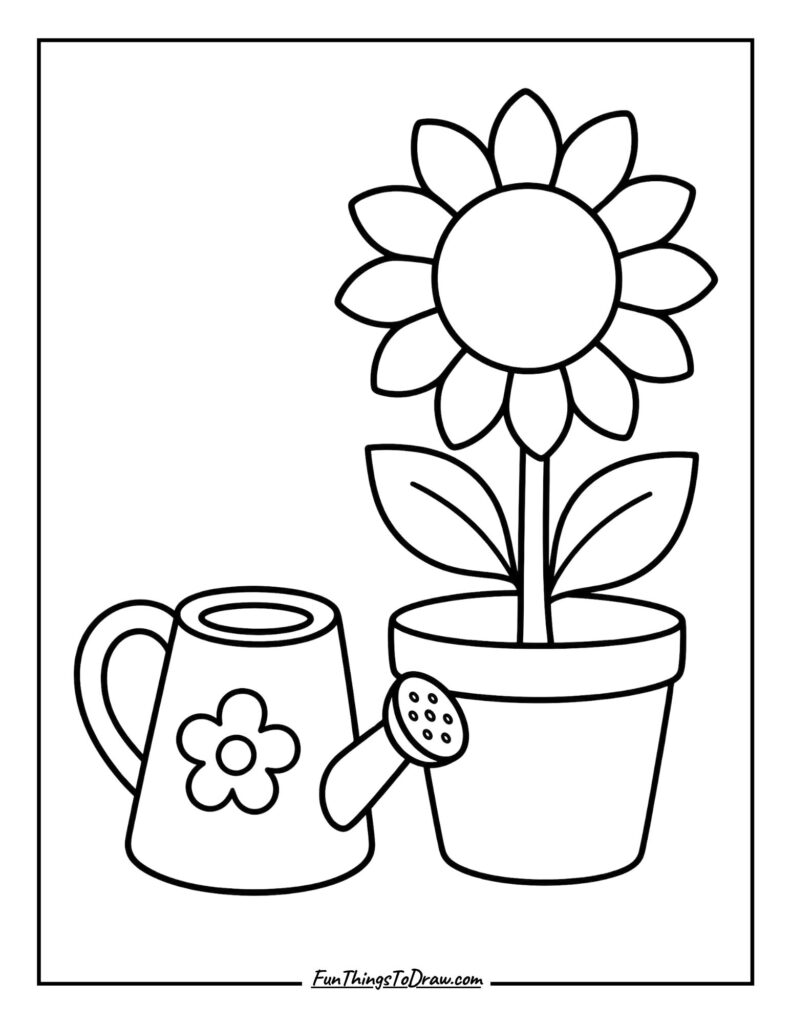 Gardening at Summer Camp