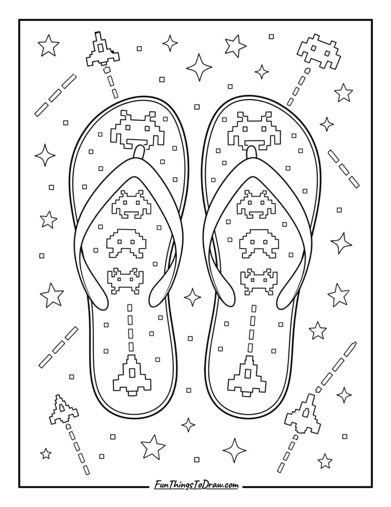 Space Invaders Flip-Flops