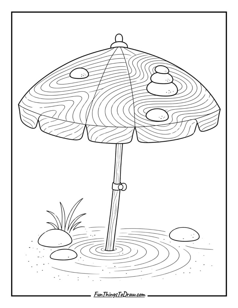 Zen Garden Umbrella