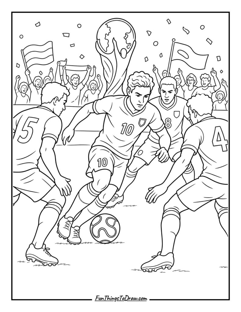 Dribbling Through Defenders