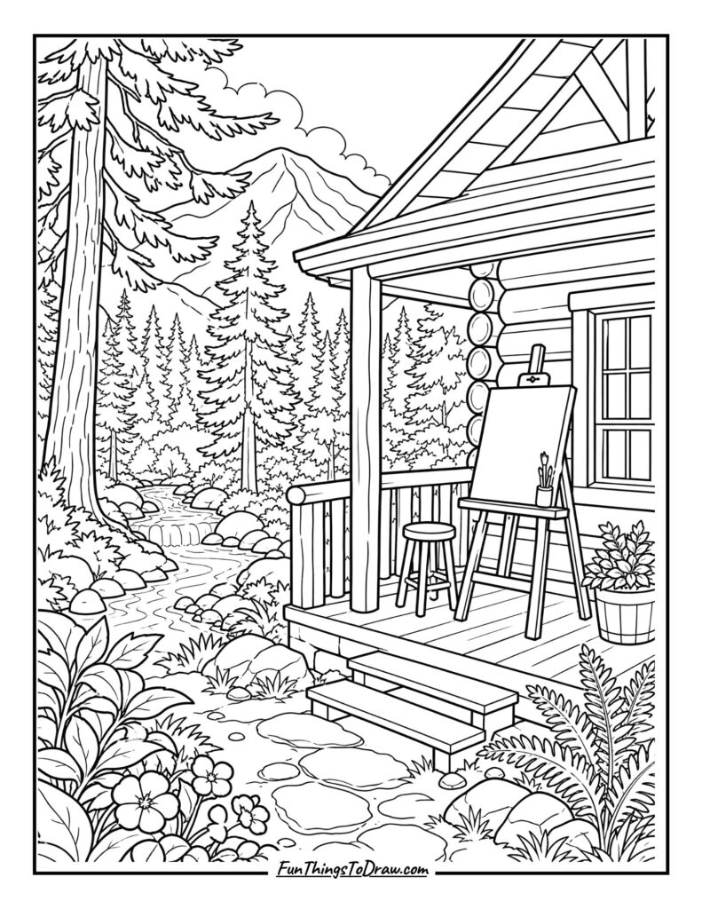 Artist's Inspiration Cabin