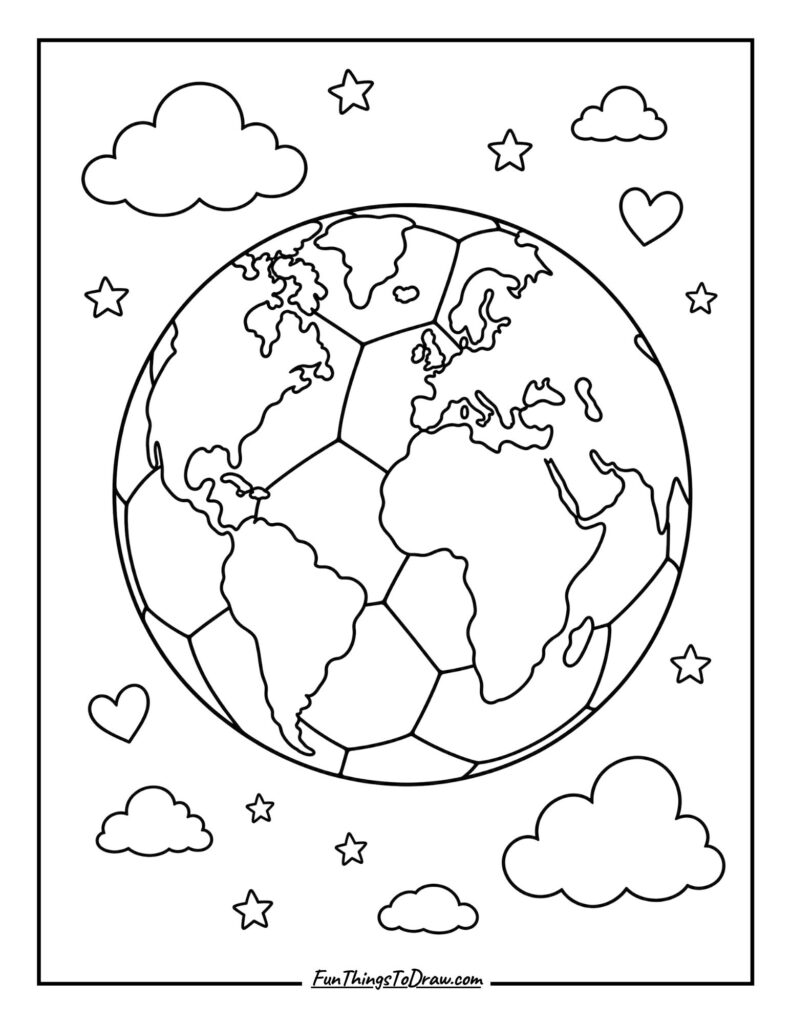 Soccer Ball Earth