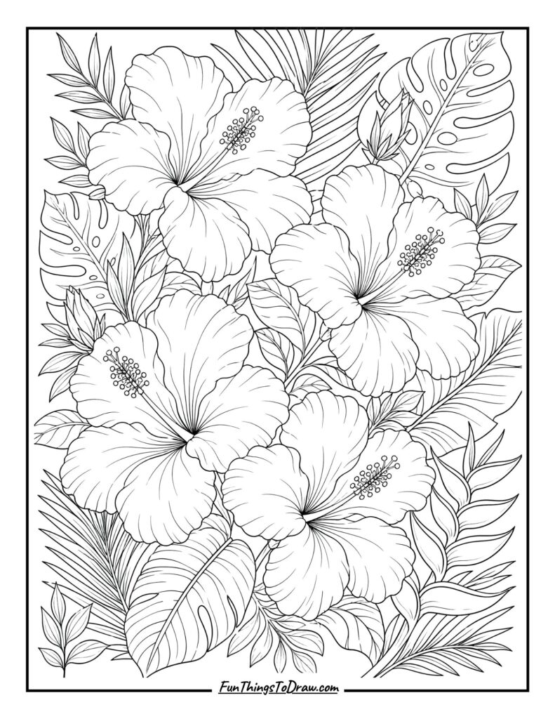 Tropical Hibiscus Dream