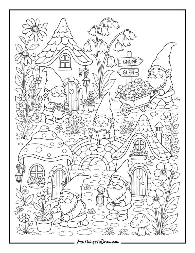 Garden Gnome Village