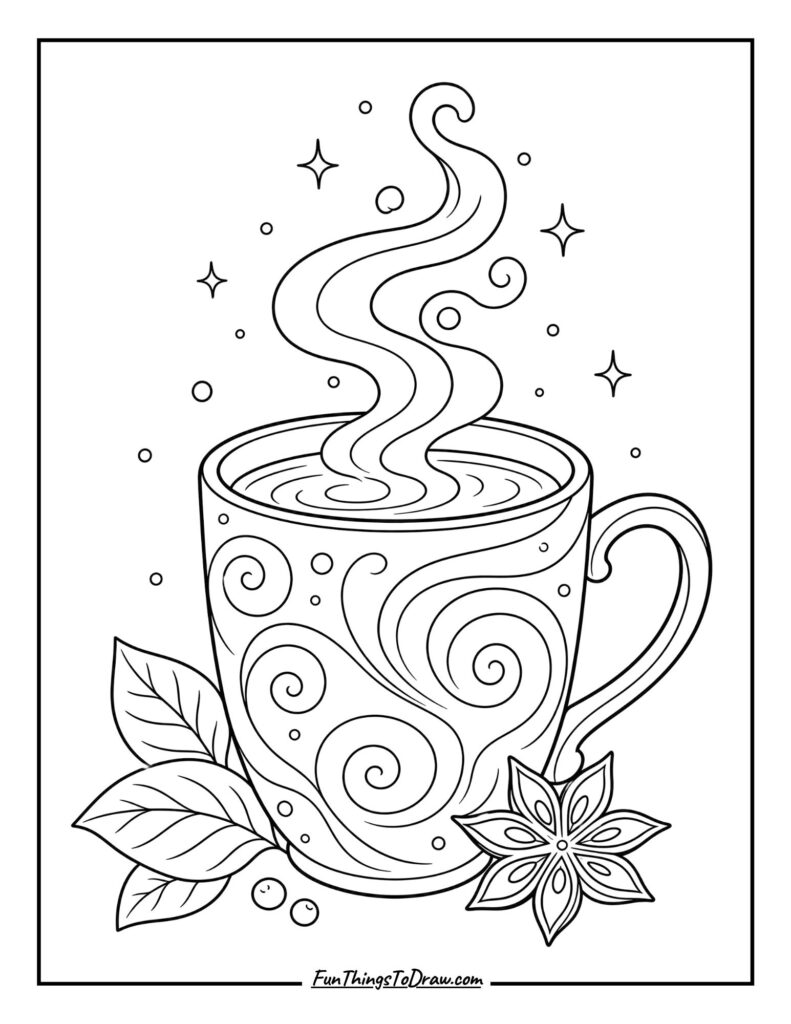 Mystic Mist Mixer coloring page
