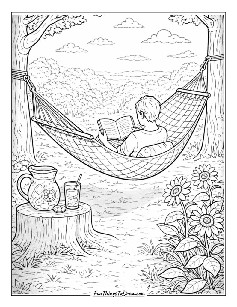 Summer Hammock Reading