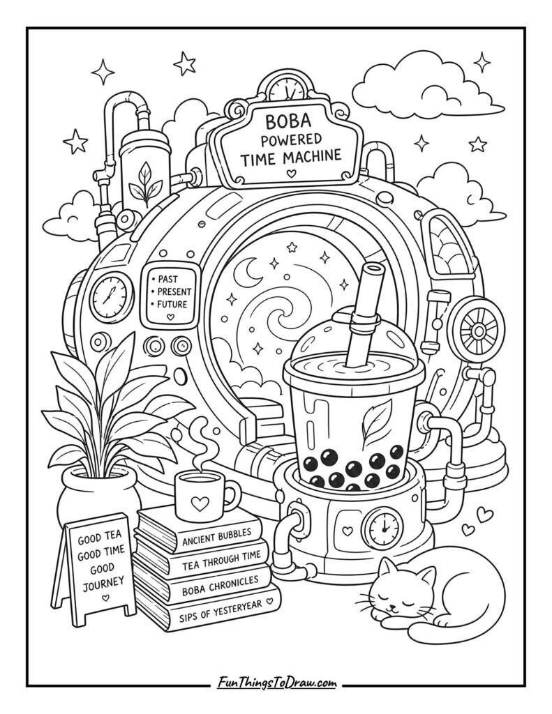 Boba Tea Time Machine