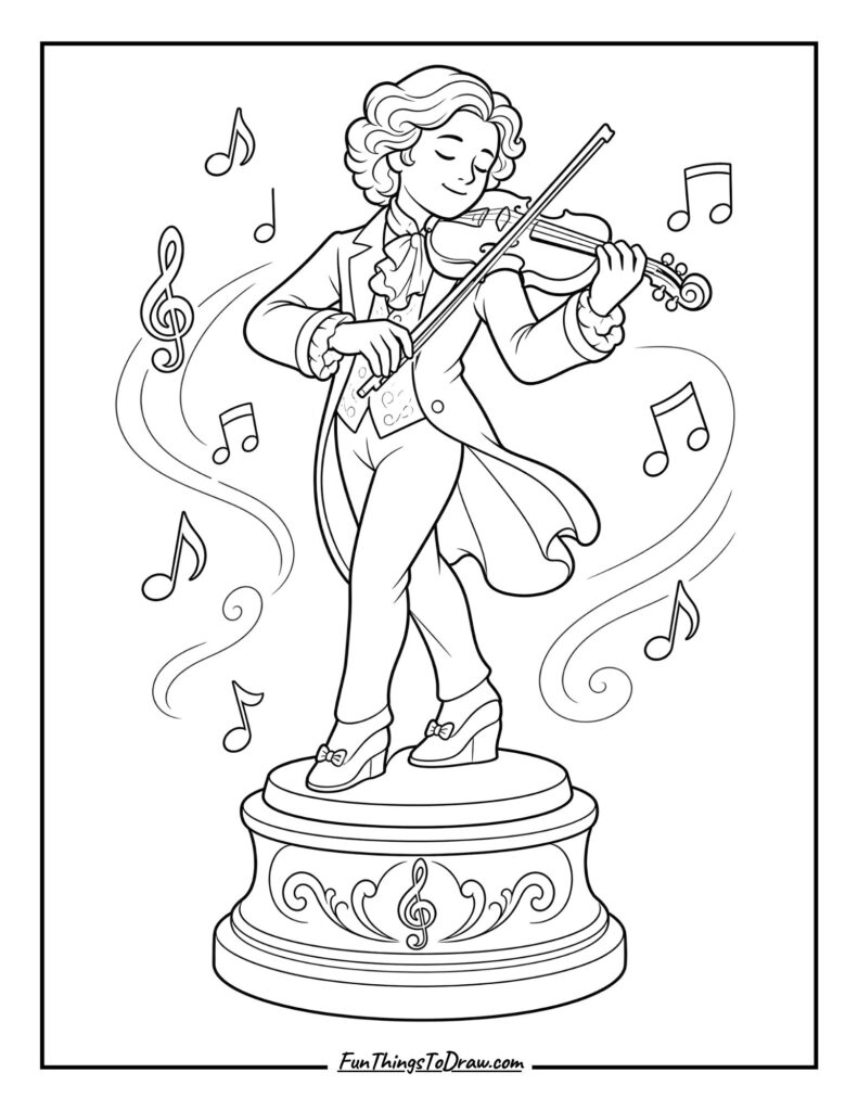 Musical Virtuoso Statuette