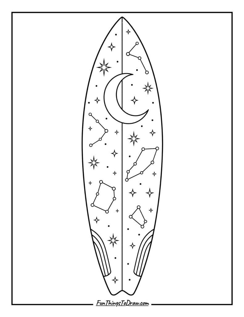 Celestial Night Sky